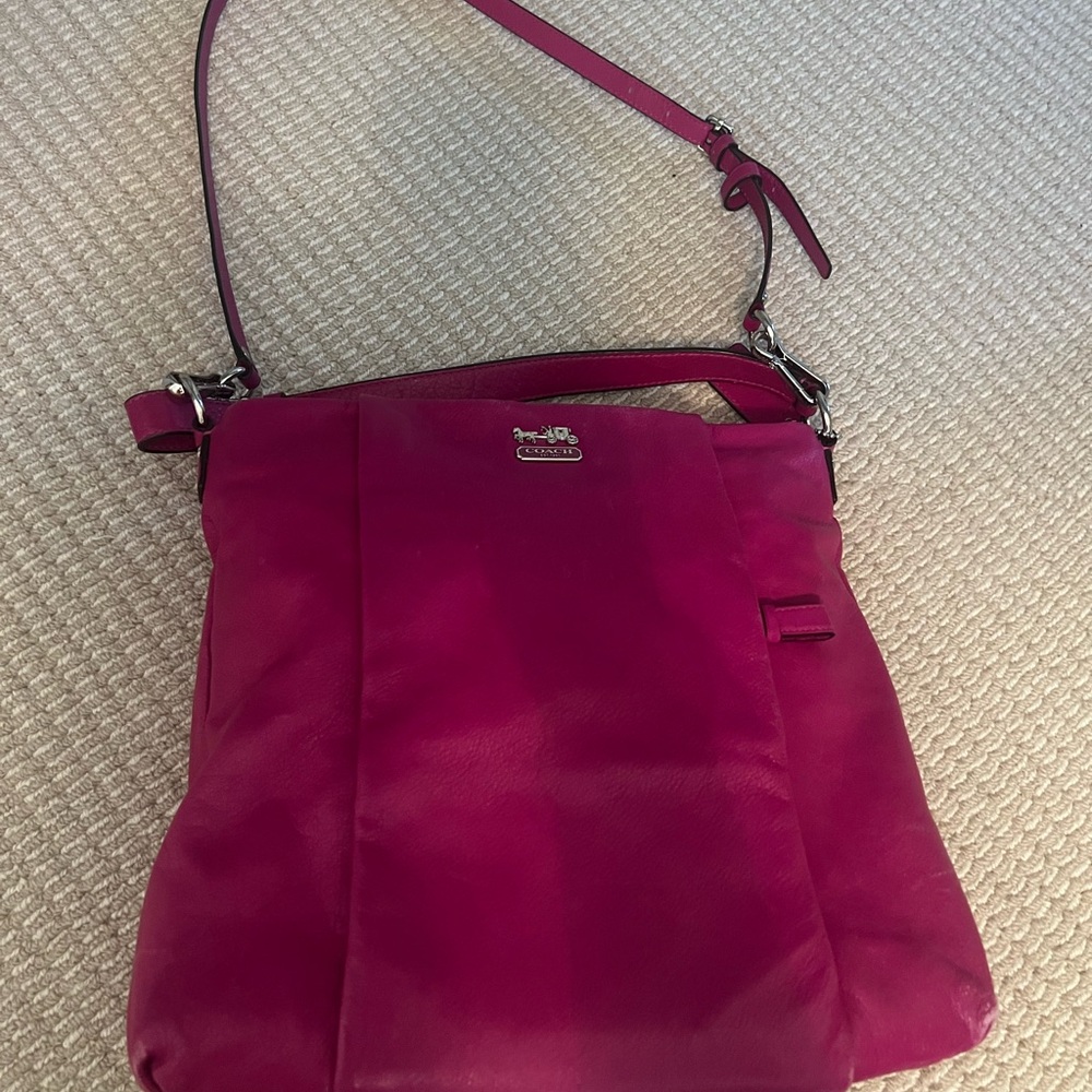 Coach Fuchsia Shoulder Bag
